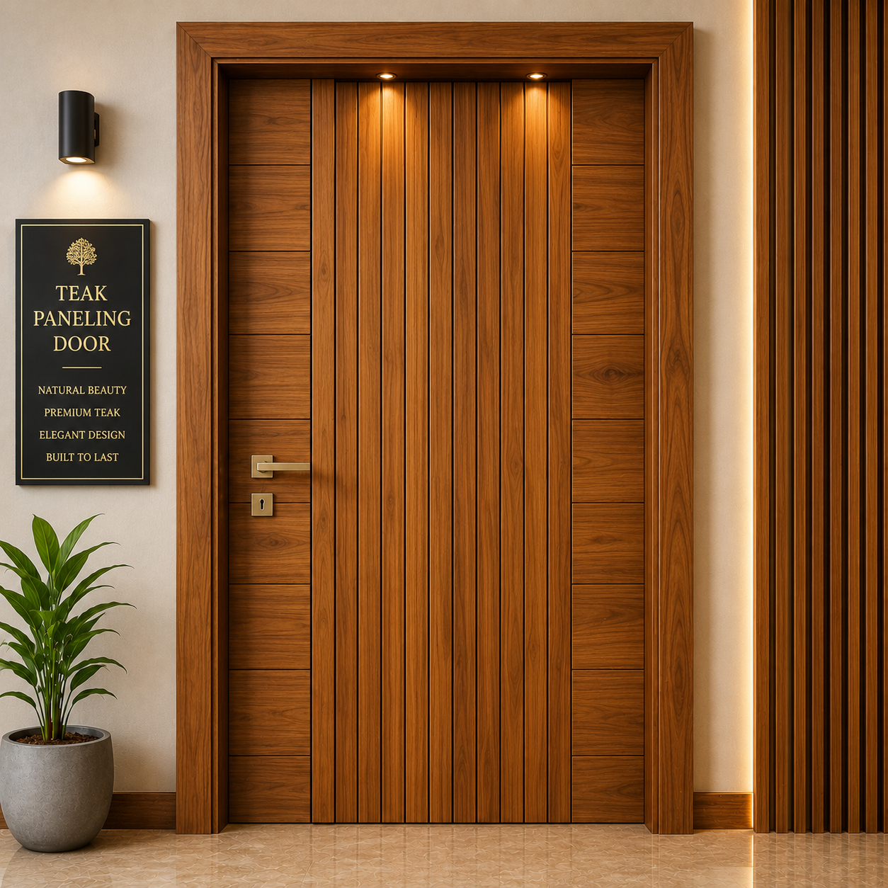 teak paneling door (2)